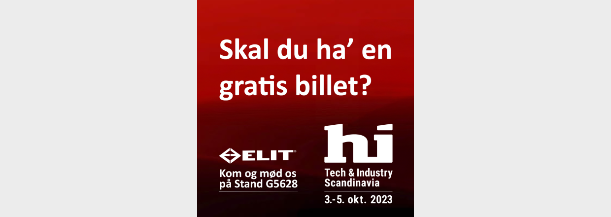 Gratis billet til HI Messen 2023