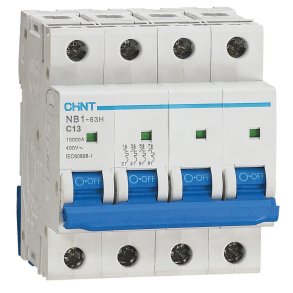 CHINT MCB 3P+N C13-10kA