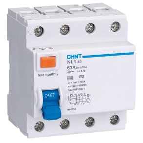 CHINT RCD-4P63A 300mA-TypeA