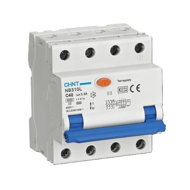RCBO NB310L/3N 3P+N C40 300mA A  6kA