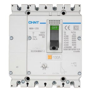 Maksimalafbrydere 4P, 125A TM