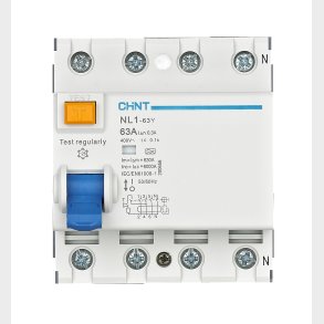 CHINT RCCB NL1-63Y 3PN 63A 300mA