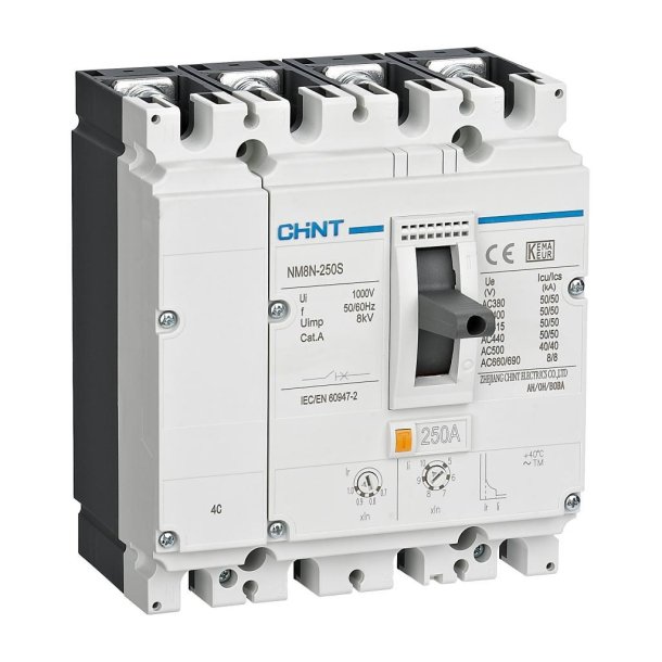 Maksimalafbrydere 4P, 160A TM