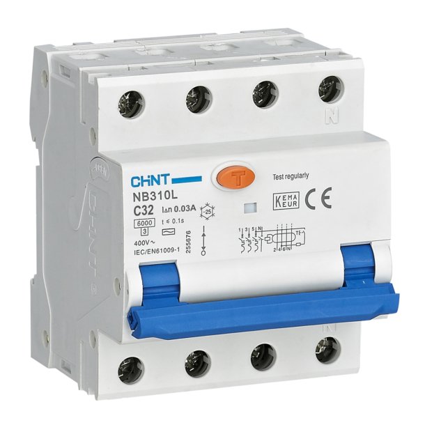 CHINT RCBO 3P+N C32 30mA